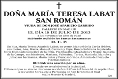 María Teresa Labat San Román
